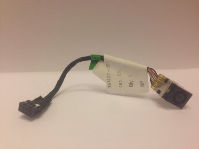 HP pn: 767432-001 Разъём питания с кабелем